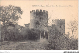 AGJP8-0703-32 - LOUBERSAN Près Mirande - Gers - Vue D'ensemble Du Chateau  - Other & Unclassified