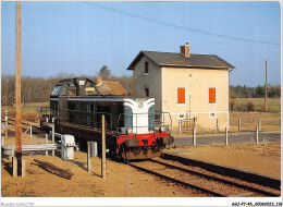 AGJP7-0619-45 - Le Train à BRAY - BRAY EN VAL - Loiret - La Halte De Bray  - Autres & Non Classés