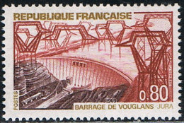 FRANCE : N° 1583 ** (Barrage De Vouglans) - PRIX FIXE - - Unused Stamps