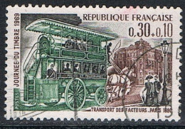 FRANCE : N° 1589 Oblitéré (Journée Du Timbre) - PRIX FIXE - - Used Stamps