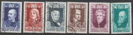 FRANCE : N° 1590-1591-1592-1593-1594-1595 Oblitérés (Célébrités) - PRIX FIXE - - Used Stamps