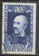 FRANCE : N° 1590 Oblitéré (Albert Roussel, Compositeur) - PRIX FIXE - - Gebraucht