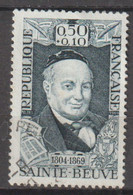 FRANCE : N° 1592 Oblitéré (Augustin Sainte-Beuve) - PRIX FIXE - - Used Stamps