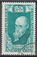 FRANCE : N° 1594 Oblitéré (André Gide) - PRIX FIXE - - Used Stamps