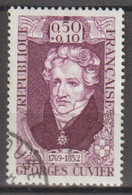 FRANCE : N° 1595 Oblitéré (Georges, Baron Cuvier, Naturaliste) - PRIX FIXE - - Used Stamps