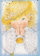 ANGE NOËL Vintage Carte Postale CPSM #PAH167.A - Angels