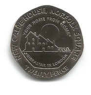 Gibraltar 20p 2018 New Calpe House - Gibilterra