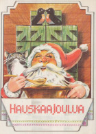 SANTA CLAUS Happy New Year Christmas Vintage Postcard CPSM #PAU481.A - Santa Claus