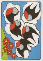 VOGEL Tier Vintage Ansichtskarte Postkarte CPSM #PAN136.A - Vögel