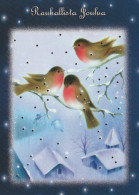 VOGEL Tier Vintage Ansichtskarte Postkarte CPSM #PAM895.A - Birds