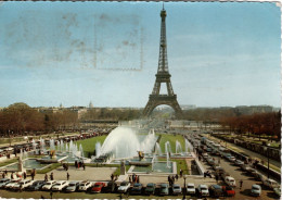 PARIS - Les Jets D'Eau Du Trocadèro Et La Tour Eiffel - Eiffeltoren