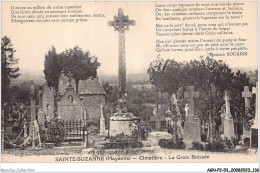 AGNP2-0142-53 - SAINTE-SUZANNE - Cimetière - La Croix Boissée - Sainte Suzanne