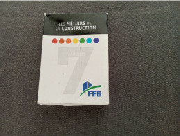 Jeu  De Cartes 7 FAMILLES    " Métiers De La Construction FFB"   Bon Etat   Net  5 - Barajas De Naipe