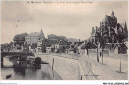 AGNP2-0108-53 - MAYENNE - Le Pont Neuf Et Eglise Notre-dame - Mayenne