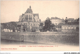 AGNP2-0077-53 - MAYENNE - Le Quai Carnot - La Basilique De Notre-dame - Mayenne