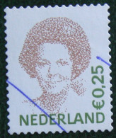 Koningin Beatrix 0.25 Euro  NVPH 2036 (Mi 1960) 2002 Gestempeld / USED NEDERLAND / NIEDERLANDE - Gebruikt