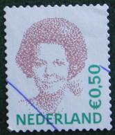 Koningin Beatrix 0.50 Euro  NVPH 2039 (Mi 1963) 2002 Gestempeld / USED NEDERLAND / NIEDERLANDE - Used Stamps