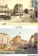 AGNP11-0894-53 - LAVAL - La Place De La Préfecture Et Le Rue De La Gare - Laval