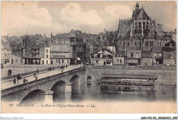 AGNP10-0806-53 - MAYENNE - Le Pont Et L'eglise Notre-dame - Mayenne