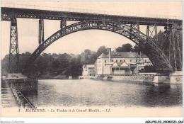 AGNP10-0813-53 - MAYENNE - Le Viaduc Et Le Grand Moulin - Mayenne