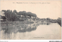 AGNP10-0788-53 - MAYENNE - La Mayenne Et La Ville Prise Du Viaduc - Mayenne