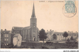 AGNP9-0739-53 - LASSAY -  L'église Et Le Couvent - Lassay Les Chateaux