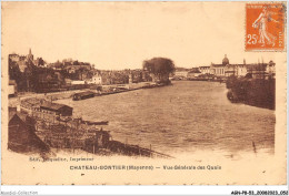 AGNP8-0669-53 - CHATEAU-GONTIER - Vue Générale Des Quais - Chateau Gontier