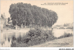 AGNP8-0670-53 - CHATEAU-GONTIER - Bords De La Mayenne Et Quai De Lorraine - Chateau Gontier