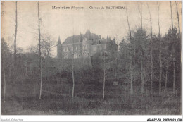 AGNP7-0603-53 - Montsurs - Chateau Du Haut-méral - Autres & Non Classés