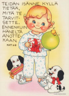 ENFANTS HUMOUR Vintage Carte Postale CPSM #PBV341.A - Cartoline Umoristiche