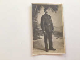 Ancienne Photographie Militaire - Personnages