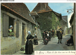 AGOP11-0926-18 - En Berry - Matin De Fête Dans Une Rue Du Bourg - La Chainée Castelloise - LE CHATELET - Saint-Amand-Montrond