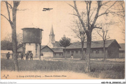 AGOP9-0811-18 - Camp D'AVORD - Cher - Place Du Chateau D'eau - Avord