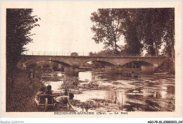 AGOP9-0807-18 - BRINON-SUR-SAULDRE - Cher - Le Pont - Brinon-sur-Sauldre