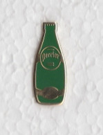 1 Pin's Avec Publicité PERRIER - En Métal Doré Et 1 Attache. - Coca-Cola