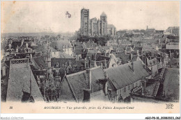 AGOP8-0688-18 - BOURGES - Vue Générale - Prise Du Palais Jacques-coeur - Bourges