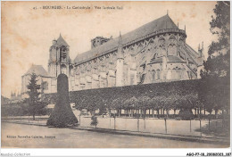 AGOP7-0653-18 - BOURGES - La Cathédrale - Vue Latérale Sud - Bourges