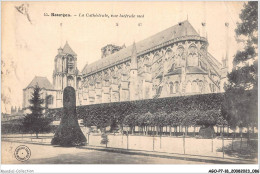 AGOP7-0602-18 - BOURGES - La Cathédrale - Vue Latérale Sud - Bourges