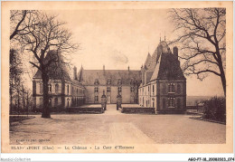 AGOP7-0596-18 - BLANCAFORT - Cher - Le Chateau - La Cour D'honneur - Vierzon