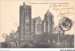 AGOP7-0578-18 - BOURGES - La Cathédrale - Vue Prise Des Nouvelles Galeries - Bourges