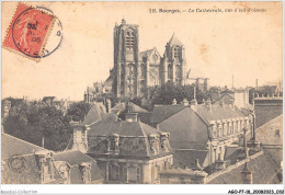 AGOP7-0575-18 - BOURGES - La Cathédrale - Vue A Vol D'oiseau - Bourges