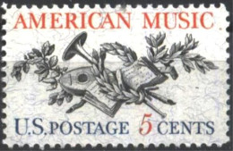 Mint Stamp American Music 1964  From  USA - Music