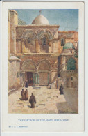 ANTICA CARTOLINA DI GERUSALEMME JERUSALEM - PALESTINA - ISRAELE - FORMATO PICCOLO - Palästina