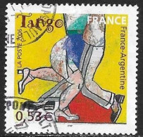 TIMBRE N° 3932 -   FRANCE ARGENTINE LE TANGO       - OBLITERE  -   2006 - Gebruikt