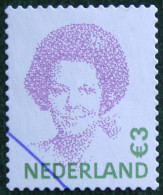 Koningin Beatrix 3 Euro NVPH 2043 (Mi 1967) 2002 Gestempeld / USED NEDERLAND / NIEDERLANDE - Usados