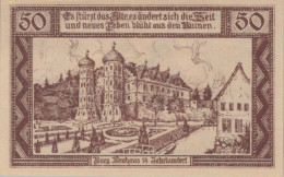 50 PFENNIG 1921 Stadt NEUHAUS AN DER ELBE Hanover DEUTSCHLAND Notgeld #PF966 - [11] Local Banknote Issues