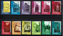 België 1998 OBP 2763/2774 - Y&T 2763/74 - Tourism, Europese Monumentendagen - Used Stamps