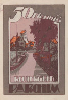 50 PFENNIG 1922 Stadt PARCHIM Mecklenburg-Schwerin DEUTSCHLAND Notgeld #PJ146 - [11] Local Banknote Issues