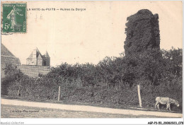 AGPP3-0252-50 - LA-HAYE-DU-PUITS - Ruines Du Donjon  - Sonstige & Ohne Zuordnung