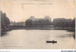 AGPP2-0194-50 - TORIGNI-SUR-VIRE - Le Chateau Et L'etang  - Andere & Zonder Classificatie